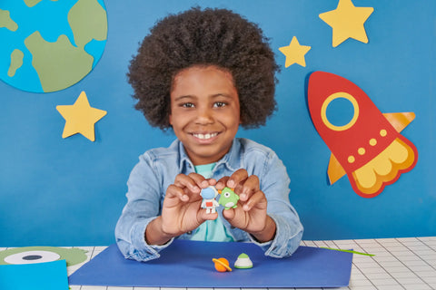 Outta This World Scented Puzzle Erasers (Set of 5)