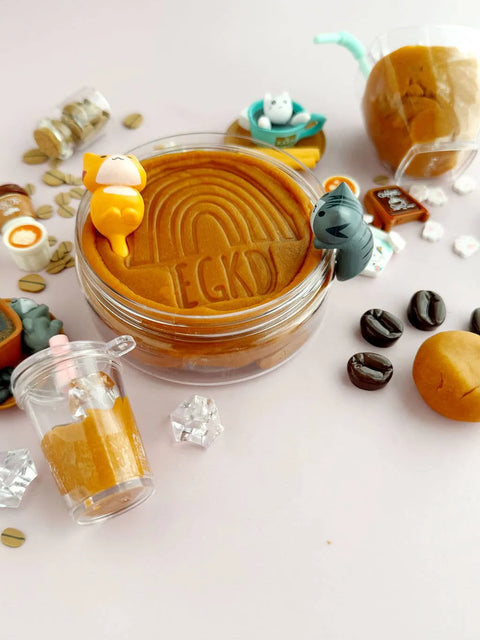 Cat Cafe KidDough Play Kit | Coffee Scented