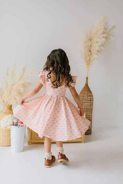 Olivia Dress in Petal Pop