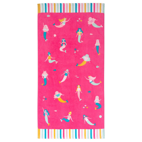 Beach & Bath Towel - Mermaid