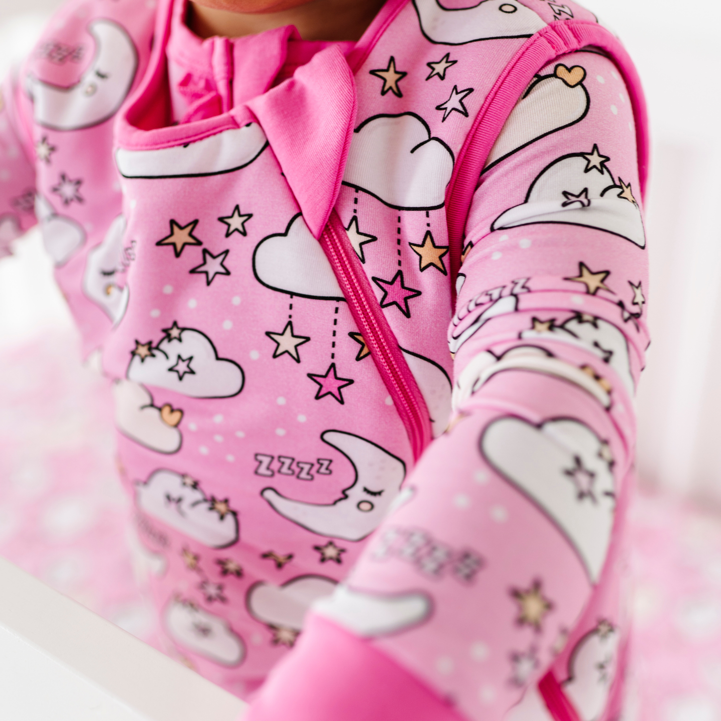 Pink Starry Slumber Baby Sleep Bag