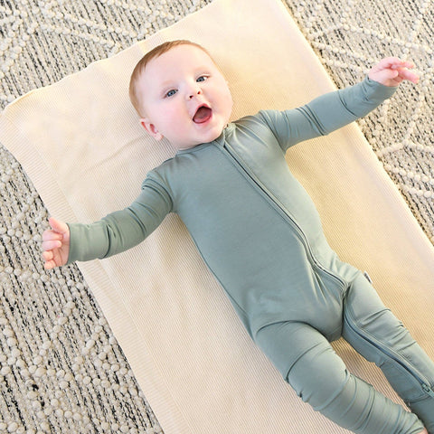 Eucalyptus Zip Bamboo Pajamas