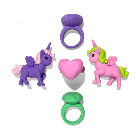 Unicorn Wishes Scented Erasers (Set of 5)