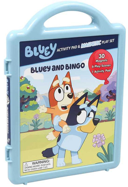 Bluey and Bingo Magnetic Playset