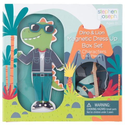 Magnetic Dress-Up Box Set - Dinosaur/Lion