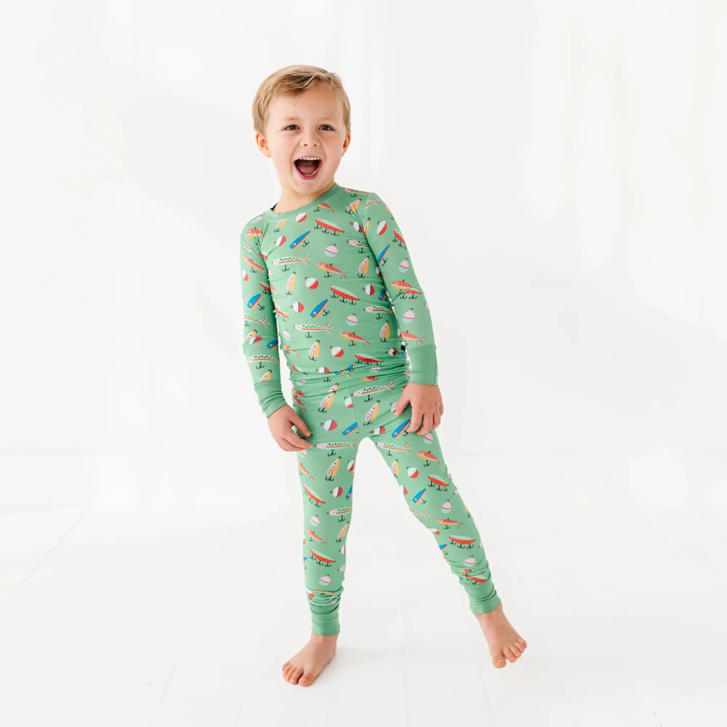 The Reel Deal Kids Bamboo Pajama Set