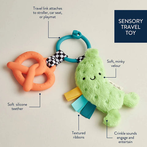 Itzy Pal™ Plush & Teether - Parker the Pickle