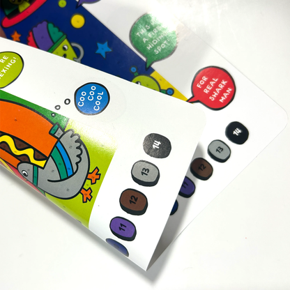 Colortopia Paint Marker By Number Kit: Epic Adventure