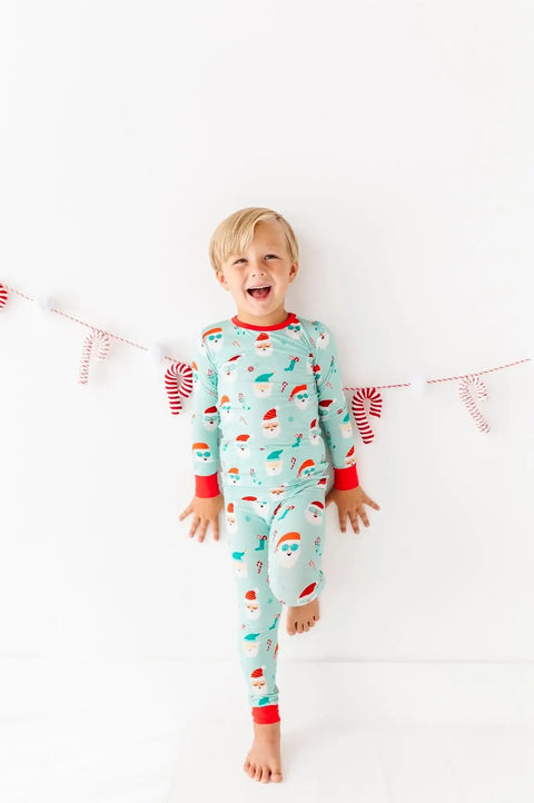 Santa Squad 2-Piece Pajamas