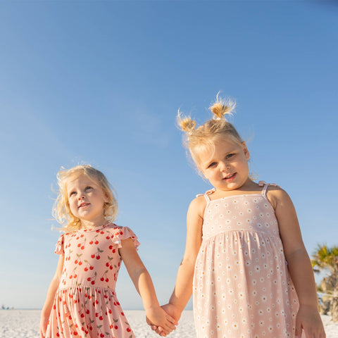 Very Cherry Girls Bamboo Twirl Dress