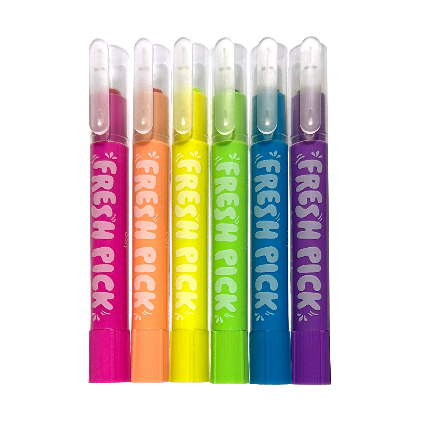 Fresh Pick Apple Scented Gel Crayons (Set of 6)