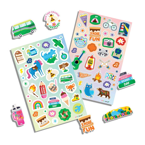 OOLY x Girl Scouts - S'mores Scented Stickers