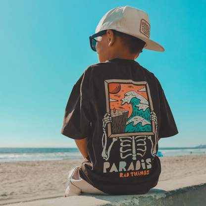 Another Day In Paradise Kids Graphic Shirt