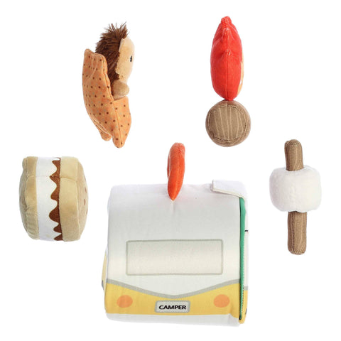 My First Campout Plush Activity Set