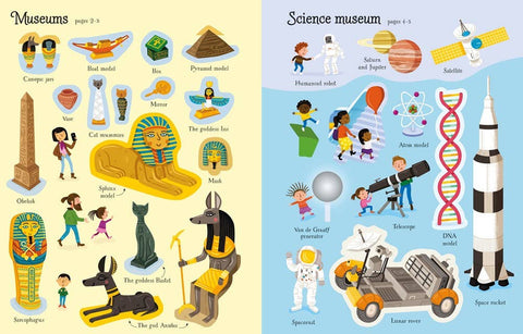 First Sticker Book: Museums