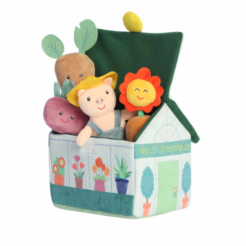 My First Greenhouse Plush Activity Set