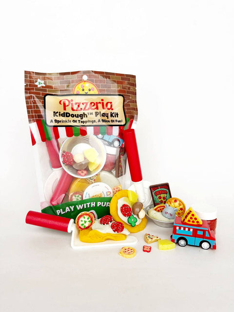 Pizzeria KidDough Play Kit | Pizza Crust Scented
