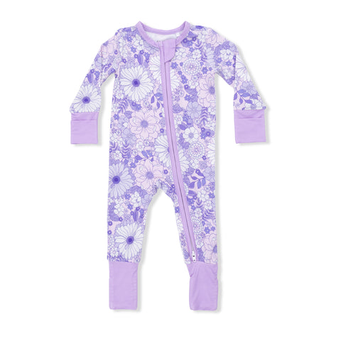 Convertible Romper - Lacy Lavender Floral