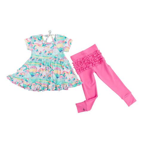 Priscilla Peplum Set