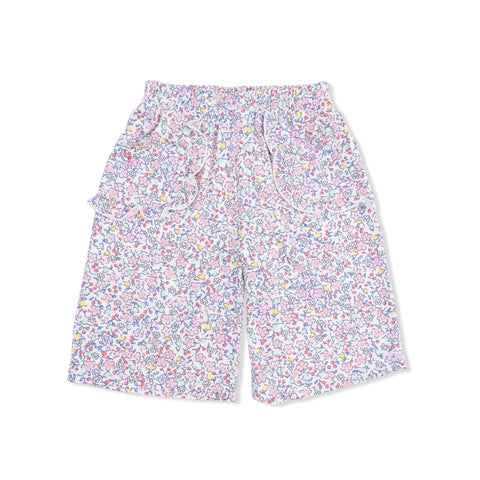 Short Sleeve Shirt with Wide Leg Pant - Elizabeth's Garden