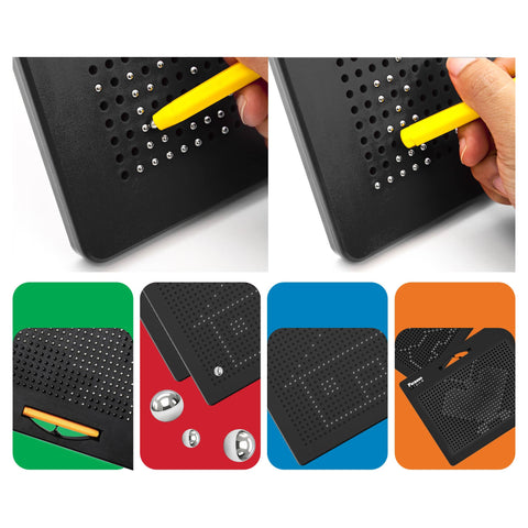 PicassoTiles Double-Sided Magnetic Drawing Tablet Pad