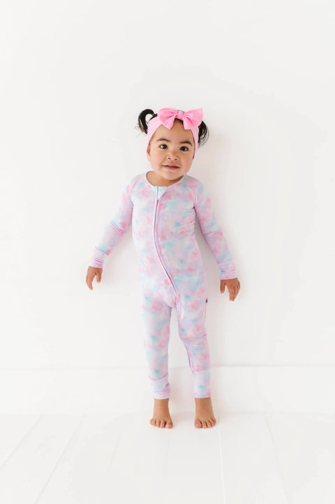 My Mom Is Tie Dye For Convertible Footies