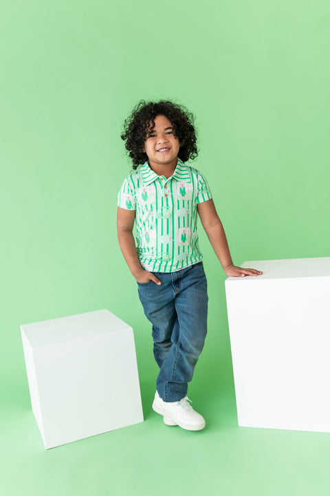 Masters Inspired Bamboo Kids Polo