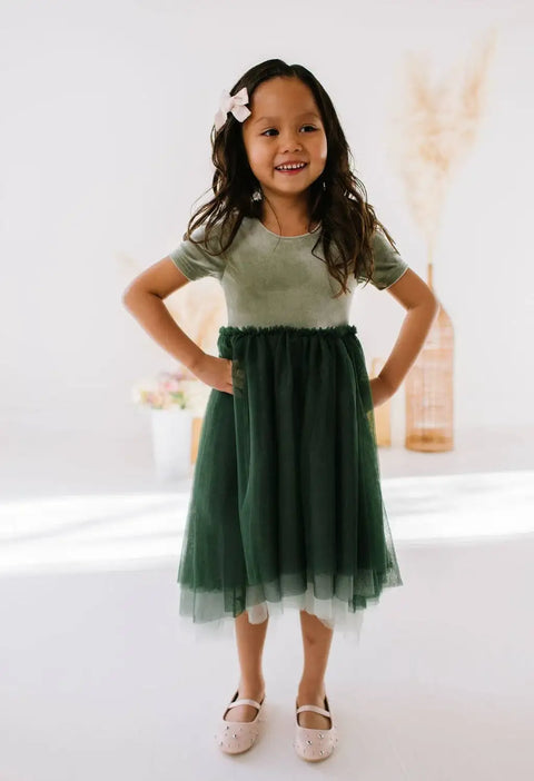 Heavenleigh Dress in Pinegrove
