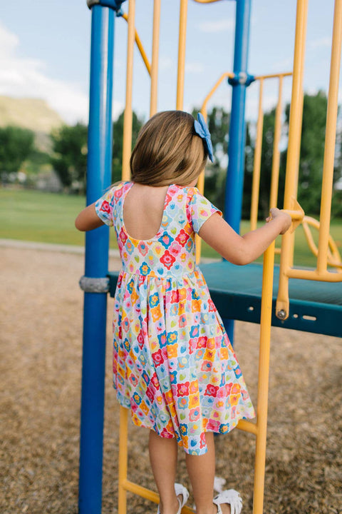 Classic Twirl Dress - Sunshine Tile