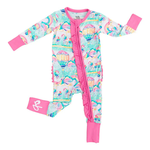 Priscilla Ruffle Convertible Romper