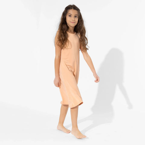 Sleeveless Bamboo Dress - Peach Fuzz