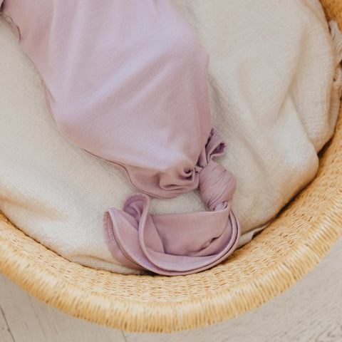 Newborn Knotted Gown - Lily