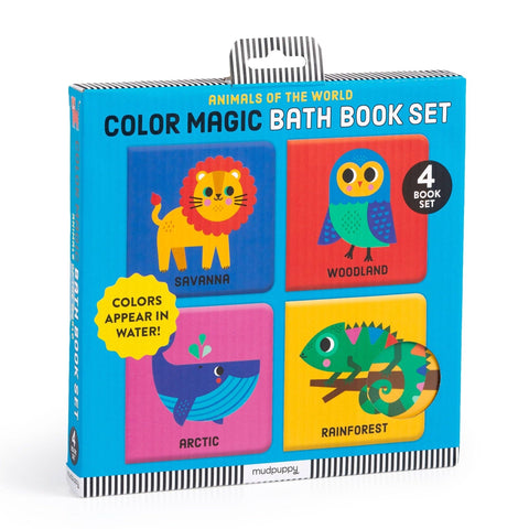 Color Magic Bath Book Set - Animals of The World