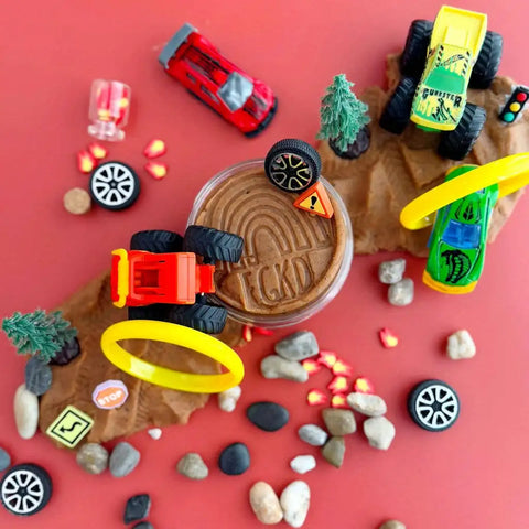 Monster Truck KidDough Play Kit | Root Beer Scented