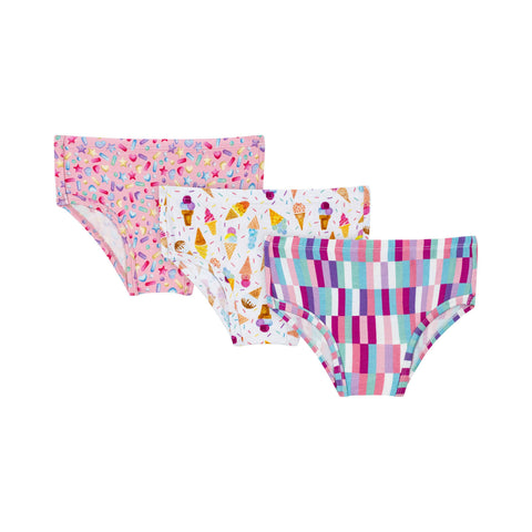 Ice-cream Bamboo Panty Set for Girls