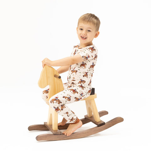 Short Sleeve Loungewear Set - Buckaroo Western
