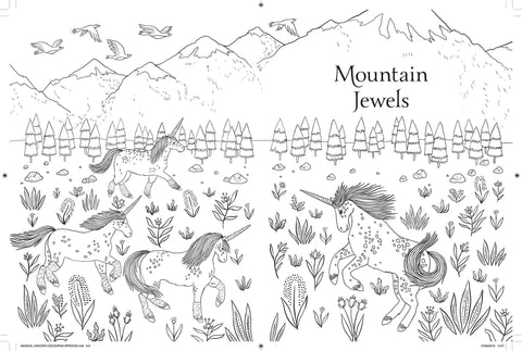 Magical Unicorn Society Official Coloring Book