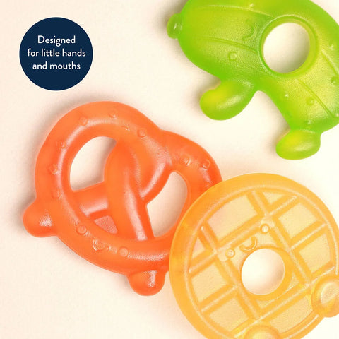 Cutie Coolers™ Water Filled Teethers (3-pack) - Silly Foods