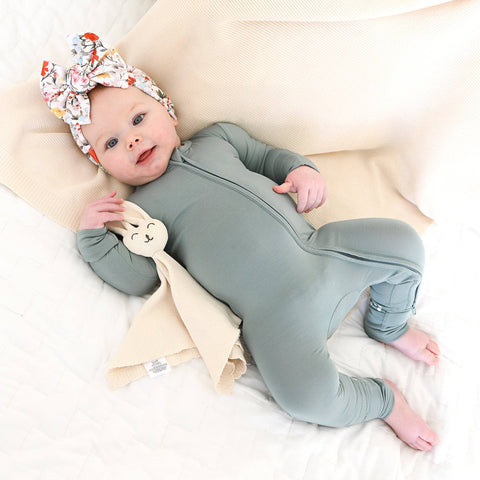 Eucalyptus Zip Bamboo Pajamas