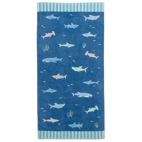 Beach & Bath Towel - Shark