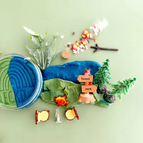 Camping Play Dough Kit