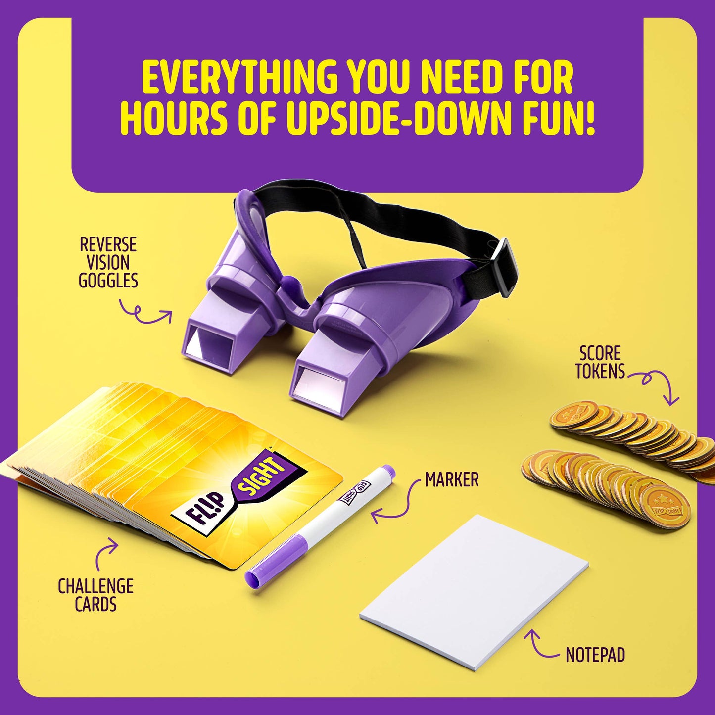 FlipSight Upside Down Goggles Family Game