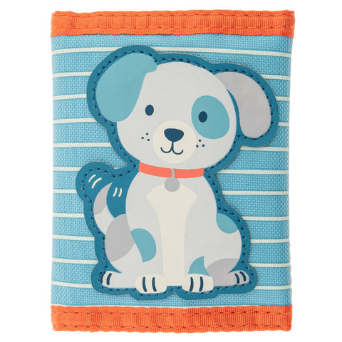 Kids Tri-Fold Wallet - Pink Kitty Cat