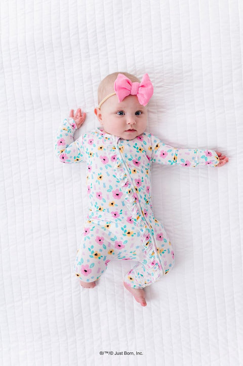 PEEPS™ & Petals Ruffle Convertible Romper