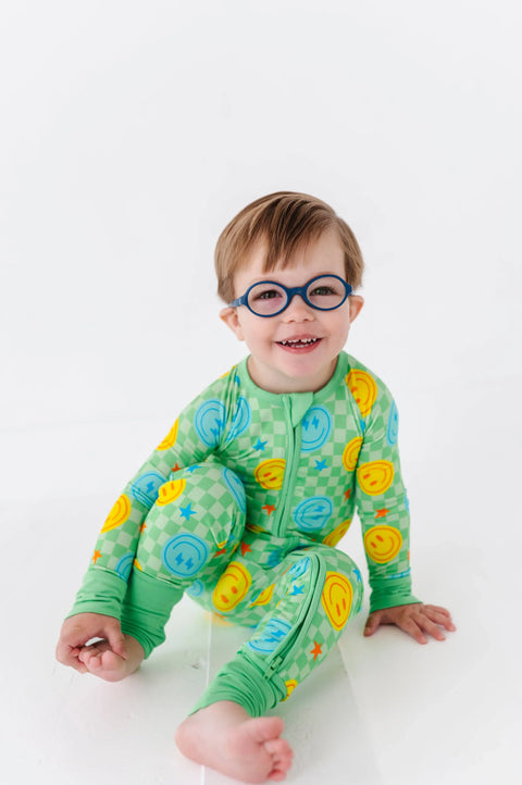 Electric Smiles Convertible Footies