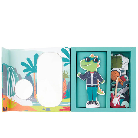 Magnetic Dress-Up Box Set - Dinosaur/Lion
