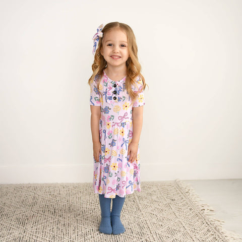 Evie Bamboo Twirl Dress