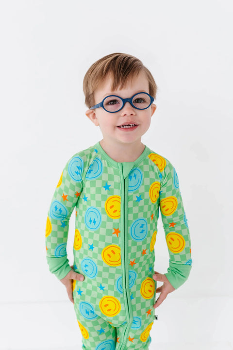 Electric Smiles Convertible Footies