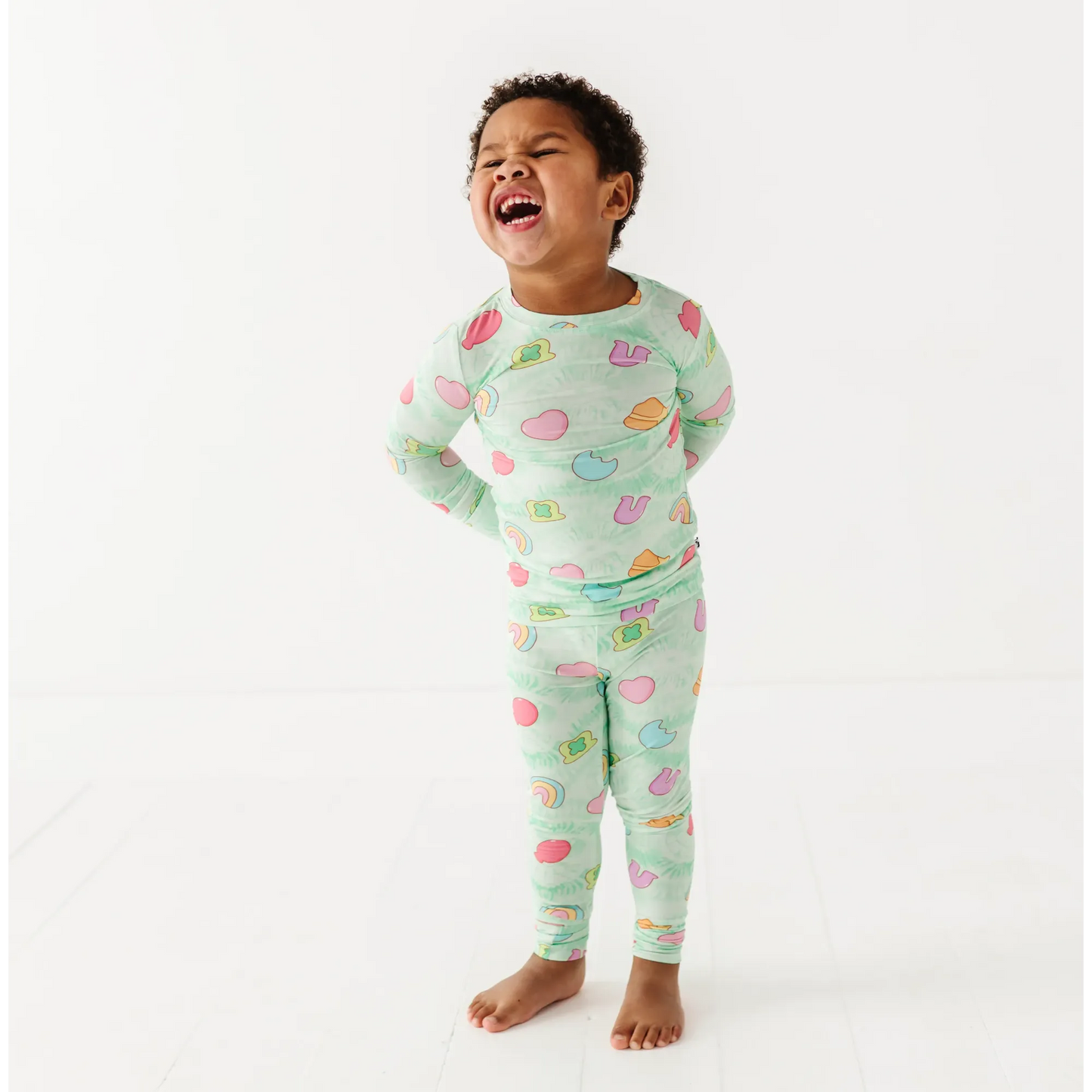 Charmed Life St. Patrick's Day Kids Bamboo Pajama Set