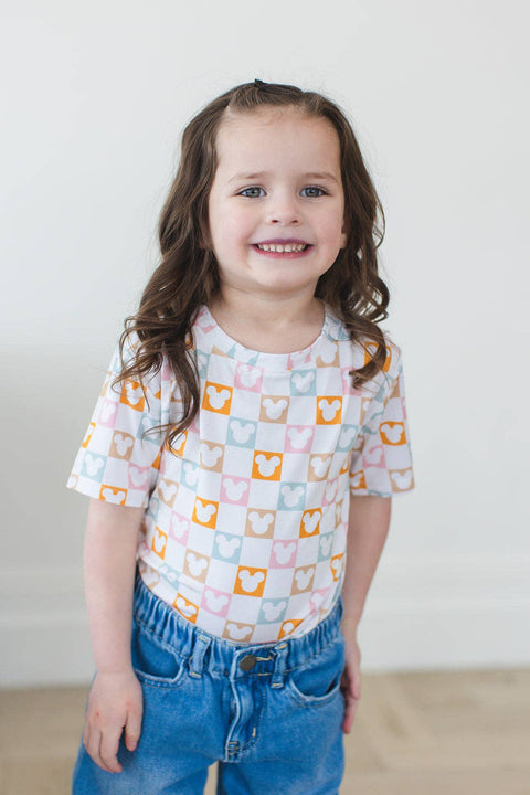 Checkerboard Charm - Everyday Tee